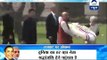 Obama at Raj Ghat: President Obama pays tribute to Mahatma Gandhi at Raj Ghat