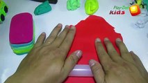 Play-Doh Kids - Play DOh Ice Cream - Make Ice Cream rainbow Playdoh For Peppa Pig toys