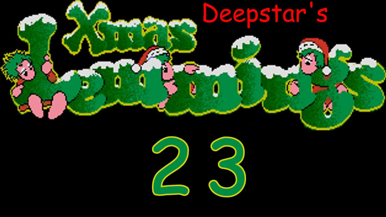 Let's Play Deepstar's X-Mas Lemmings - 23/24 - Am Ende aller Möglichkeiten