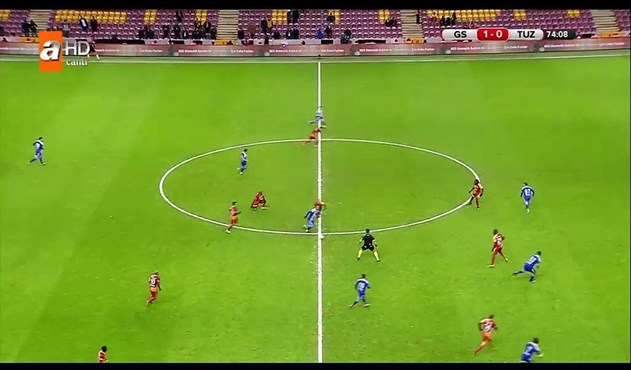 Bulent Uzun Goal HD - Galatasaray 1-1 Tuzlaspor - 21.12.2016