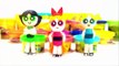 Play Doh Powerpuff Girls: BLOSSOM, BUBBLES, BUTTERCUP - Play Doh With Me!
