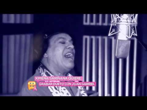Ximena Sariñana quiere grabar dueto con Juan Gabriel