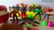 Play Doh Surprise Eggs Toys Hulk Power Rangers Superman Spiderman Super Army Soldiers