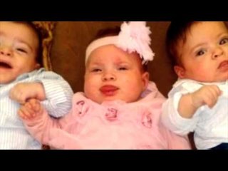 Al ser prematuros, los trillizos Costa, padecieron de conducto arterioso persistente