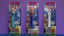 Disney Frozen Pez Candy dispensers. Elsa, Anna and Olaf.