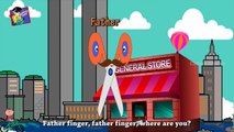 Family Finger Cartoon | Funny Finger Family Rhymes | Scissors Nursery Rhymes | Cartoon Rhymes