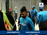 World Cup 2015 II South Africa players leaving for the match