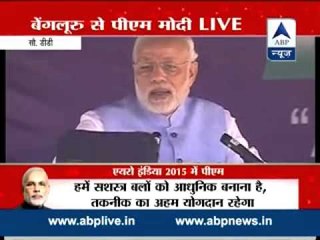 FULL SPEECH II Improve defense preparedness I PM at Aero India 2015 in Bengaluru