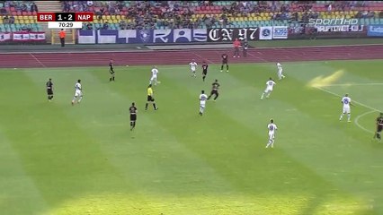 Arkadiusz Milik goal - SSC Napoli - Herta Berlin
