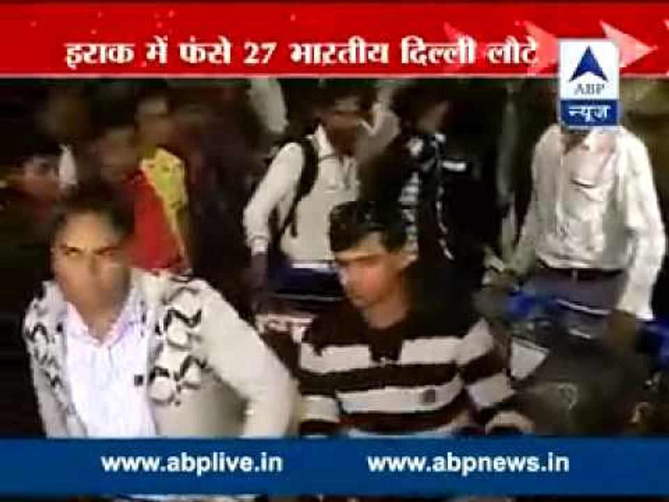 27 Indians return from Iraq