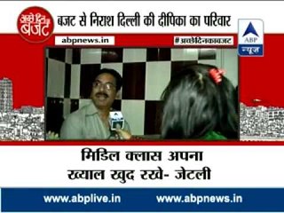 Union Budget disappoints middle class families in Delhi