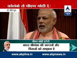 Colombo II Full Speech I PM Modi addressing joint PC with Lankan President