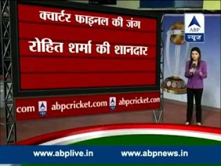 World Cup 2015 Quarter-final  II Bangladesh to chase 303, India sums up at 302