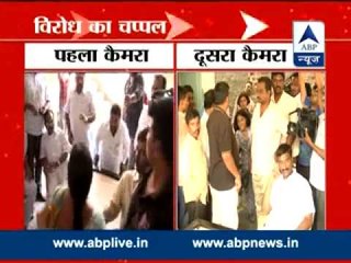 Shoe hurled at Renuka Chowdhury's supporters' press meet