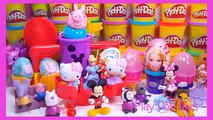 kinder surprise eggs play doh barbie peppa pig hello kitty toys egg surprise