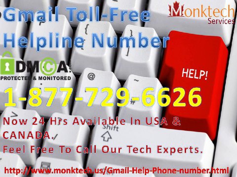 Dial 1-877-729-6626 for Gmail Help And Get Experts Advice