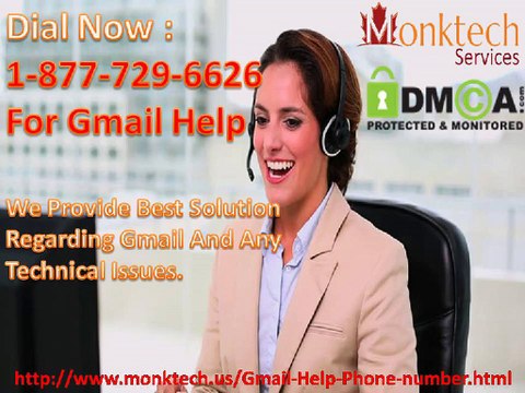 Call Now 1-877-729-6626 at Gmail Helpline and Shootout Gmail Issues