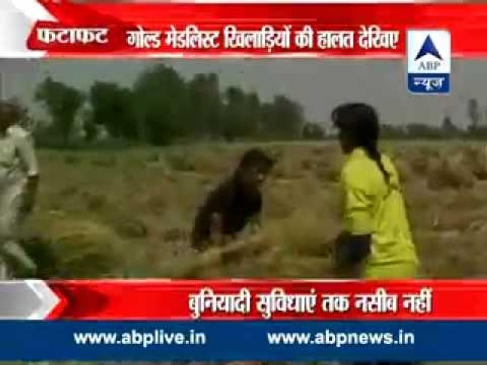 National football players forced to work as labourers