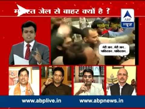 ABP News Debate ll When Separatist leader Masrat Alam will be arrested?