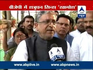 Patna: Sushil Modi on Shatrughan Sinha absence in BJP’s Patna rally posters