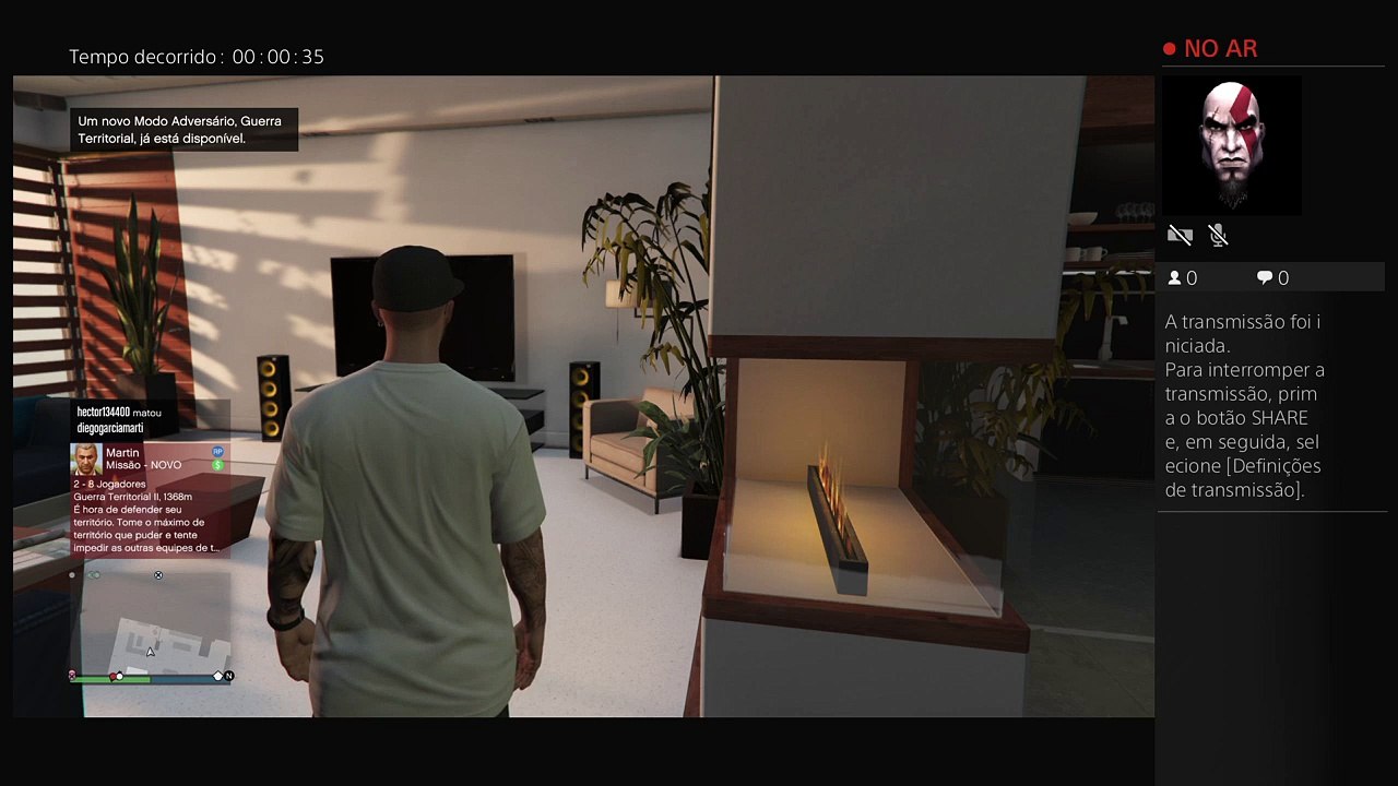 Transmissão ao vivo da PS4 de vamapt (2)