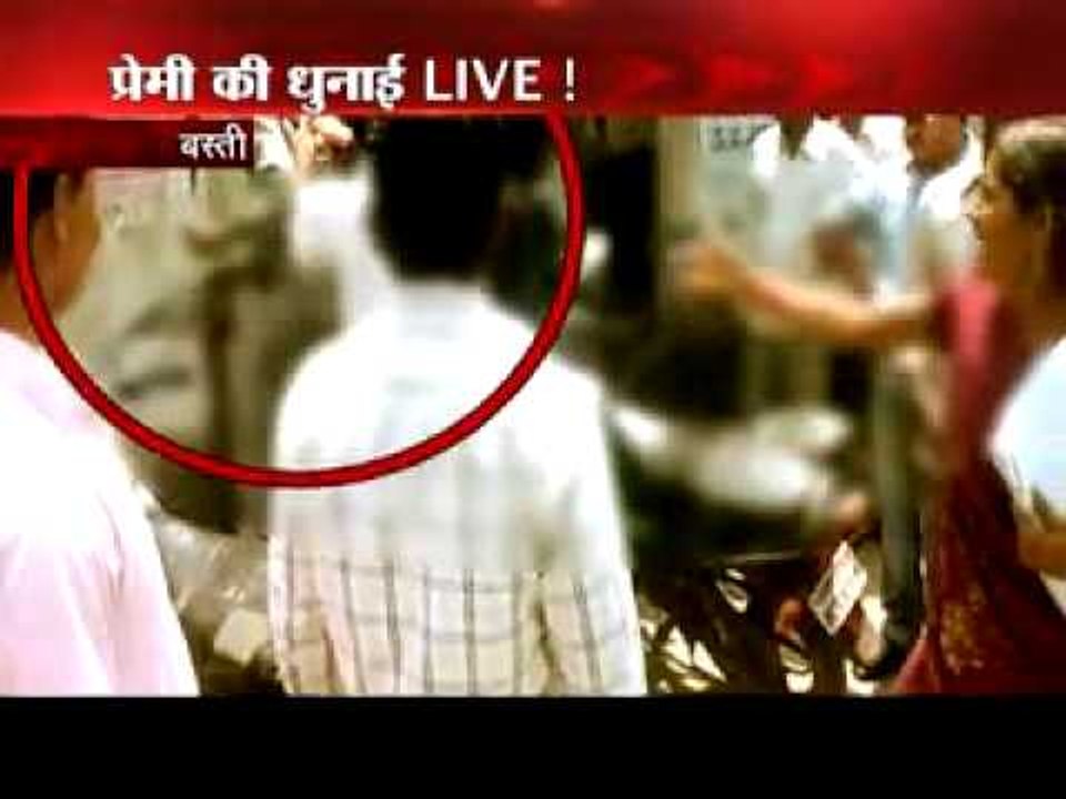 Sansani : Girl beats her ex-boyfriend publicly I alleges sexual harrassment