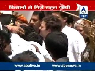 Rahul Gandhi assures farmer he will fight for them