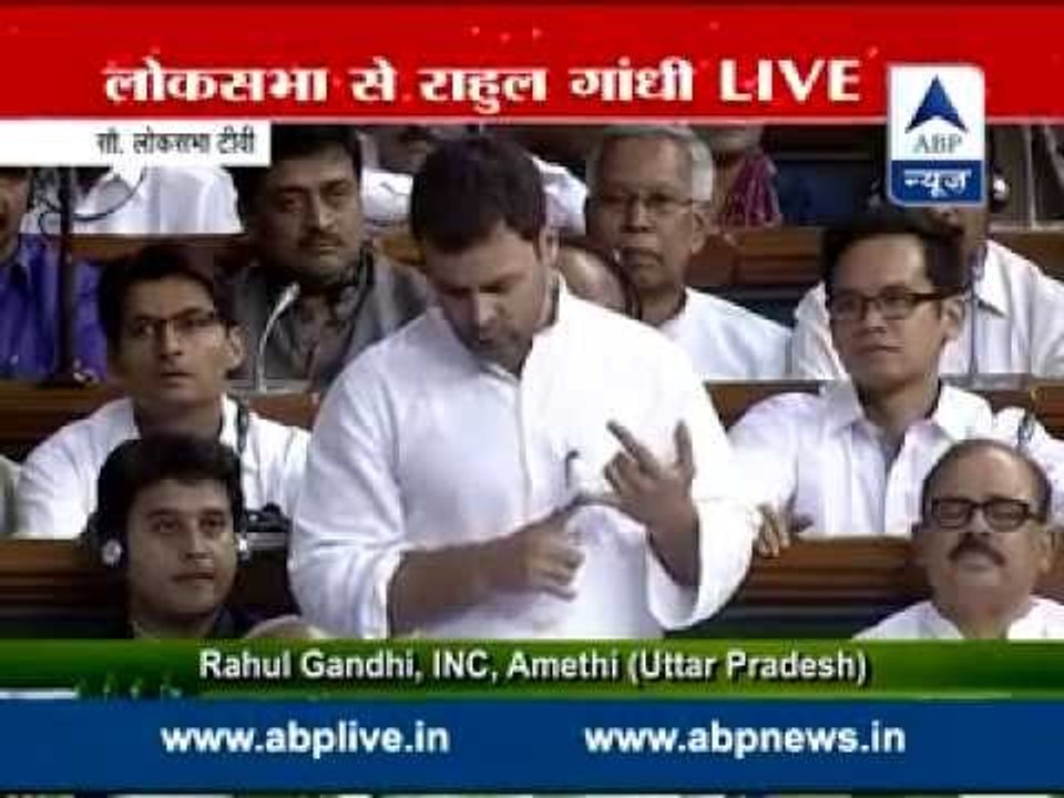 WATCH Rahul Gandhi speaking for the first time in Lok Sabha for farmers