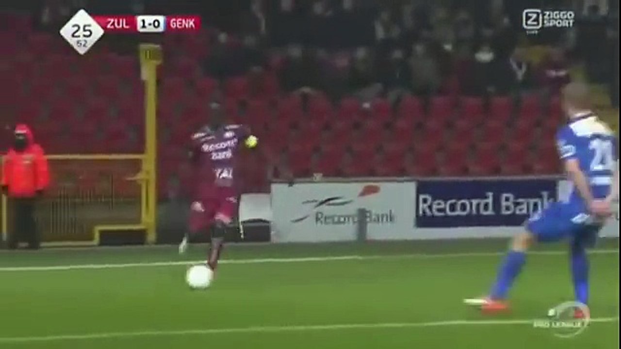 Zulte-Waregem vs Genk 1-0  Souahilo Meite Goal  Jupiler League 21-12-2016 (HD)