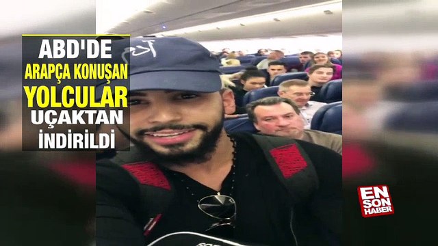 ABD'de Arapça konuşan yolcular uçaktan indirildi | En Son Haber