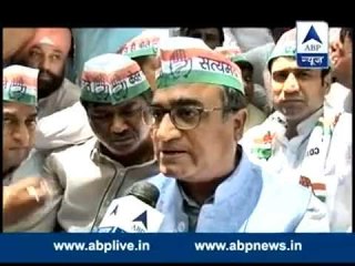 Ajay Maken protests against modi govt for Net Neutrality