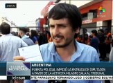 Argentina: policía de Jujuy impide entrada de dips. a juicio de Sala