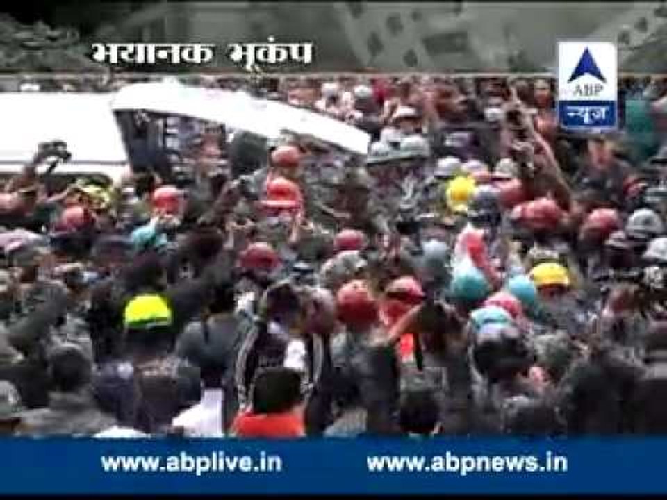 Nepal Earthquake: Woman rescued from debris after 5 days