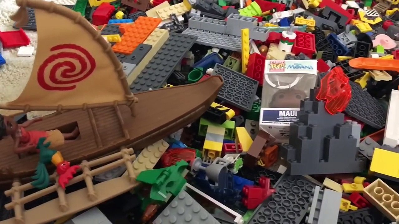 MOANA MAUI Toy FUNKO POP Vinyl Mystery Minis Review Unboxing - BADANAMU MIMI Plush & Oceania Vaiana