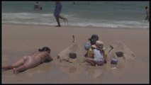 Con playas llenas y un sol abrumador Río de Janeiro espera a turistas en el verano