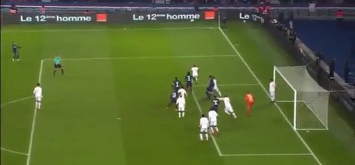 Thiago Silva goal PSG 3 - 0 Lorient 12.21.2016