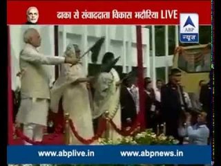 Modi, Hasina and Mamata launch bus services between India, Bangladesh