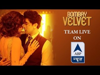 Live: BOMBAY VELVET starcast in ABP Newsroom