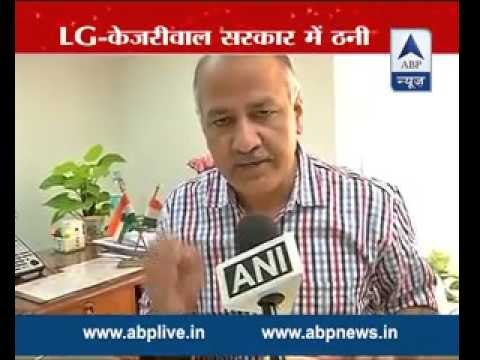 BJP is trying to overthrow AAP from Delhi through Najeeb Jung: Manish Sisodia