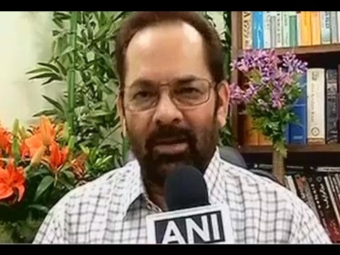 Congress is responsible for the present condition of farmers: Mukhtar Abbas Naqvi