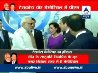 Modi receives gifts in China; Omar Abdullah tweets to raise issue of stapled visa