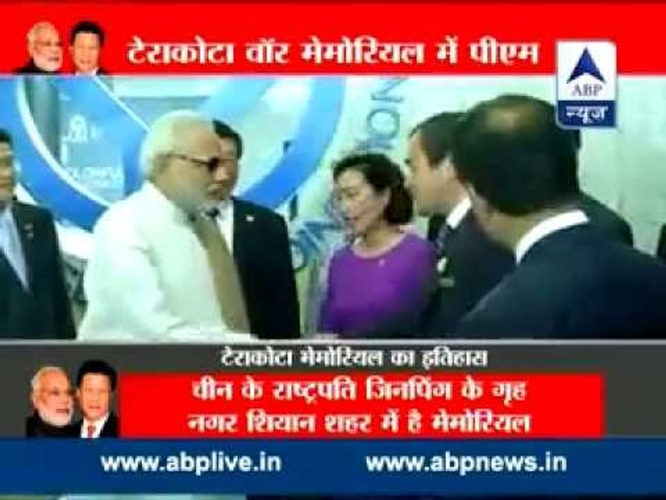 Modi receives gifts in China; Omar Abdullah tweets to raise issue of stapled visa