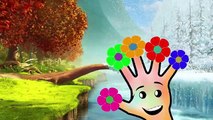 Flower Finger Family Cartoon Animation Nursery Rhymes For Children