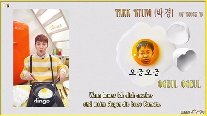 Park Kyung of Block B - Ogeul Ogeul k-pop [german Sub]