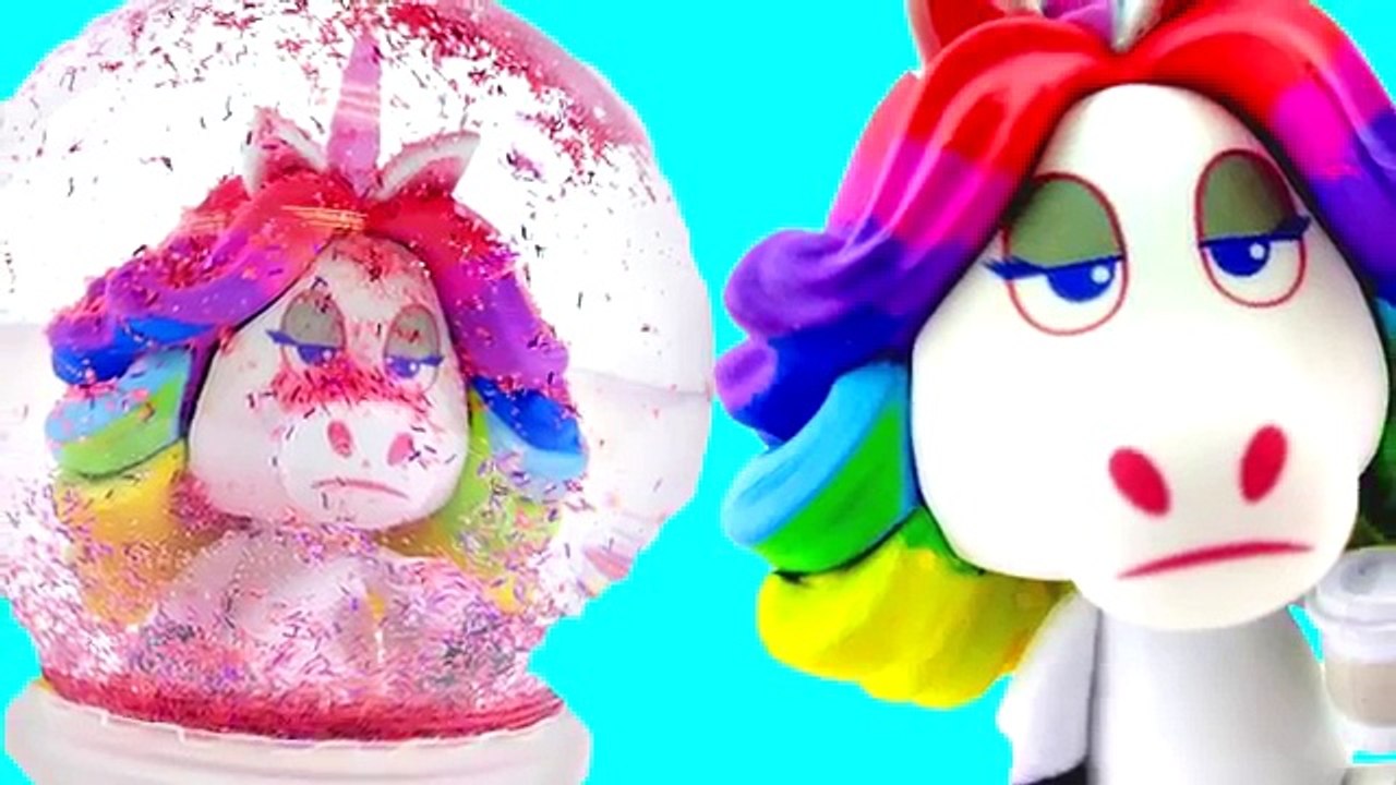 How To Make Rainbow Unicorn Snowglobe | How To Make Fun DIY Crafts with Toys on DCTC