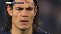 Penalty Goal Cavani - Paris SG 4-0 Lorient 21-12-2016