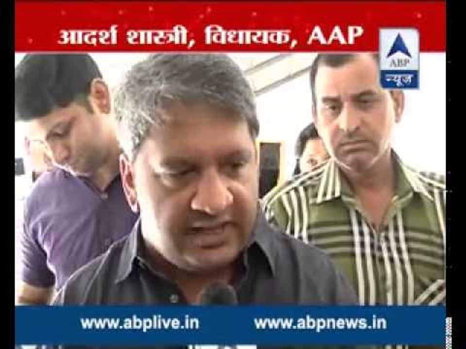 AAP MLA Adarsh Shashtri demands right to impeachment against LG Najeeb Jung