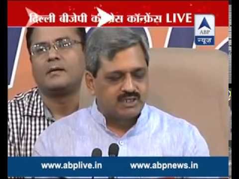Delhi BJP chief Satish Upadhyay blames AAP for conspiring to defame central govt