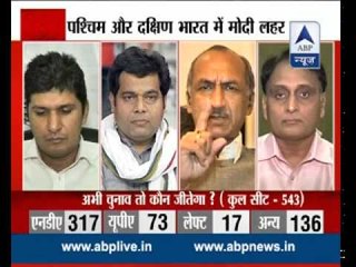 Desh Ka Opinion Poll: Modi's magic continues in West and South India as well