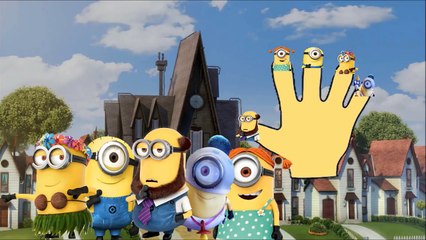 Minions Family Finger Nursery Rhyme - Canción Infantil Family Finger minions